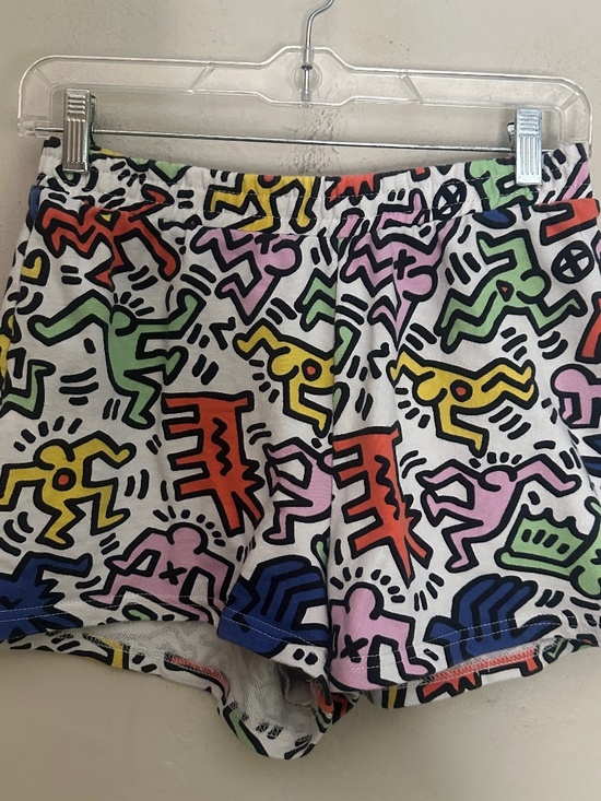 Keith Haring Fleece Shorts XS Gently worn 75% cotton / 25% polyester fleece - Picture 2 of 4